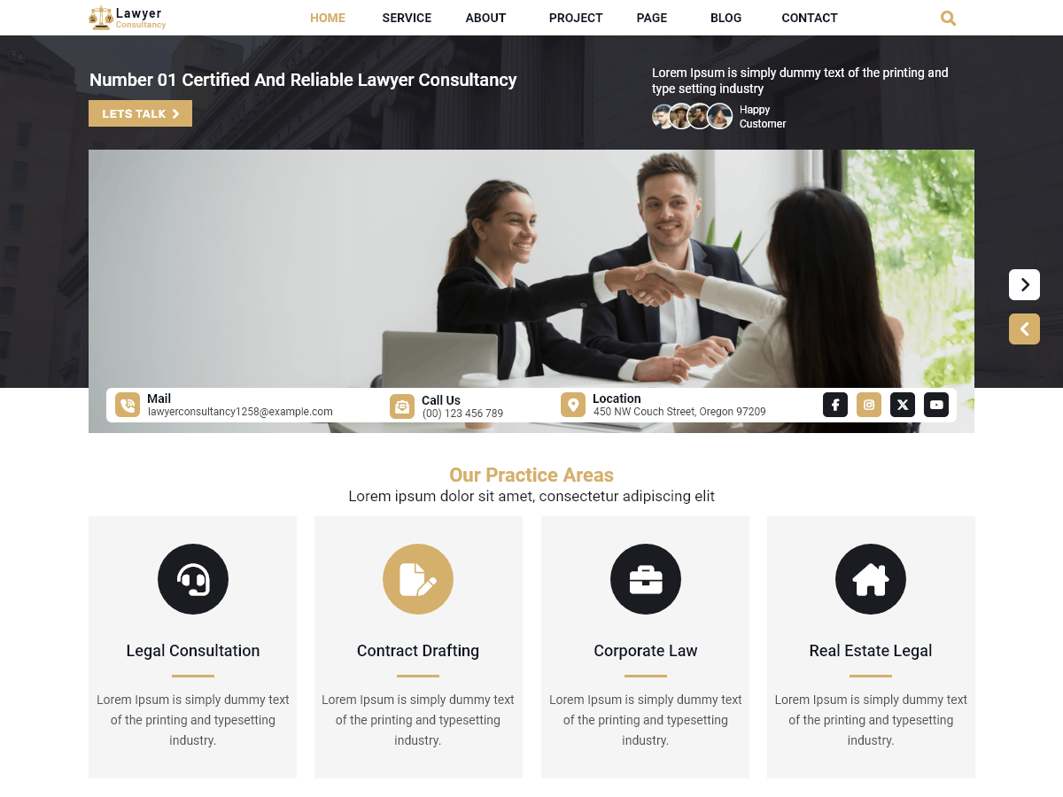 Legal Consultant Blocks