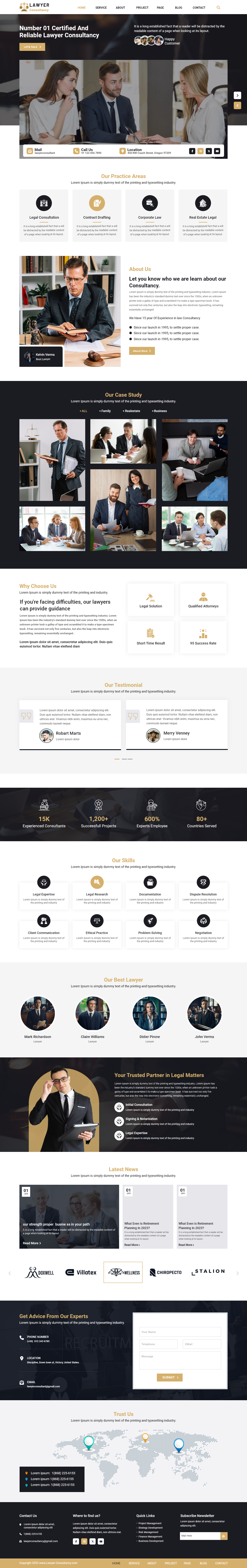 Legal WordPress Theme