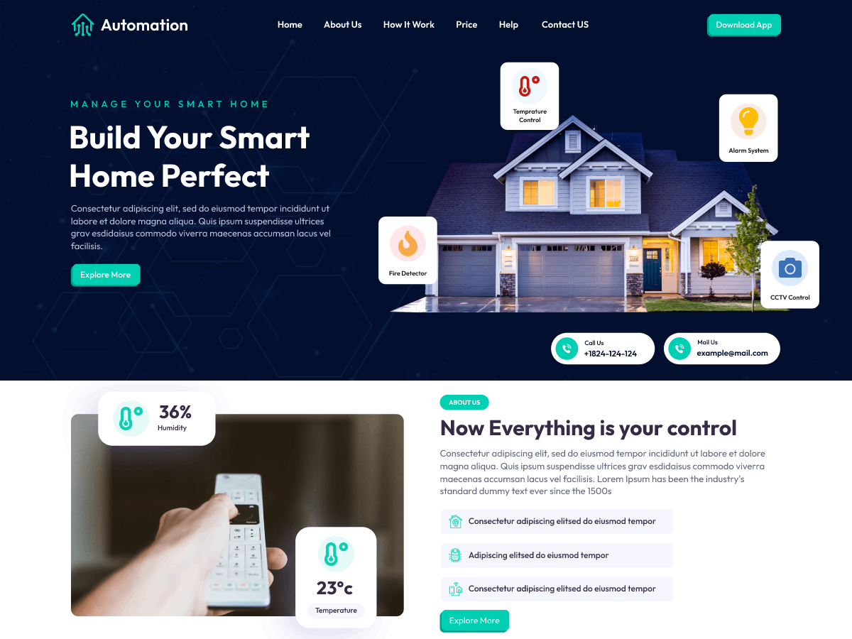 Automation WordPress Theme