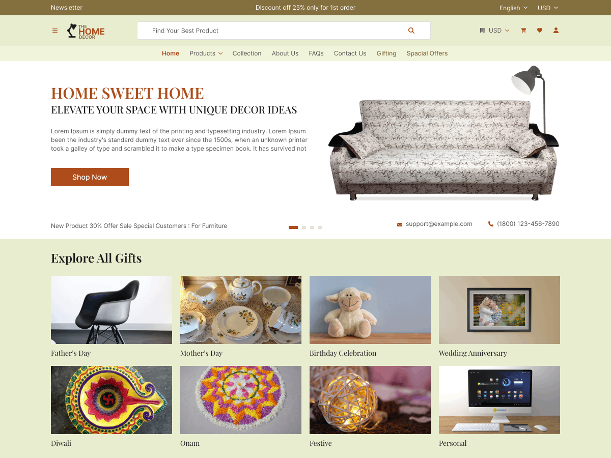 Decor WordPress Theme