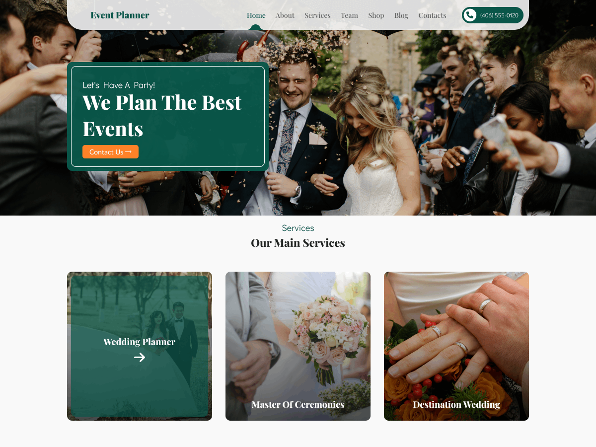 Event Management WordPress Theme