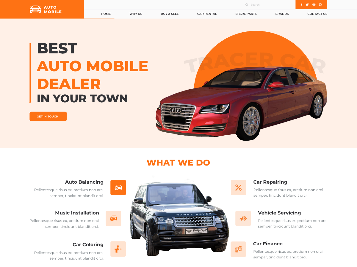Car Services WordPress Theme