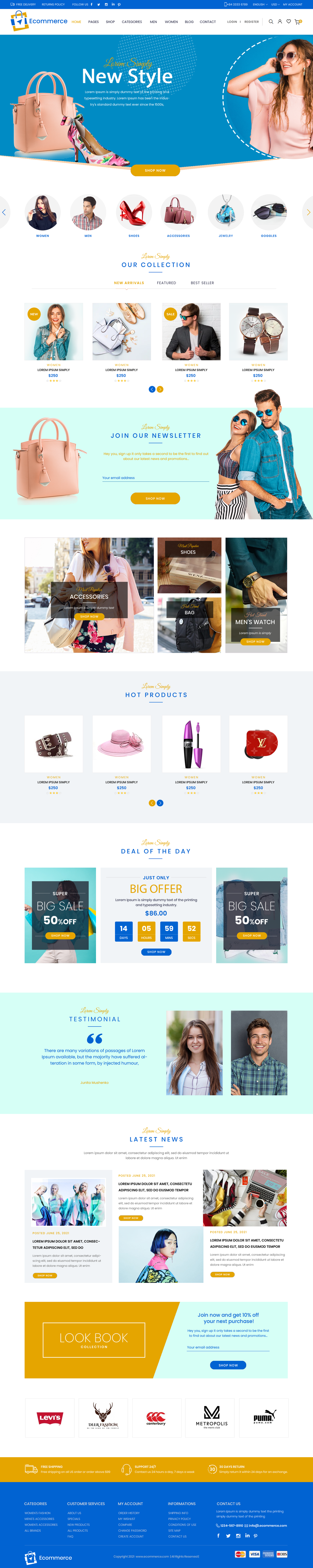 Megastore WordPress Theme For Mega Shopping Stores – Misbah WP