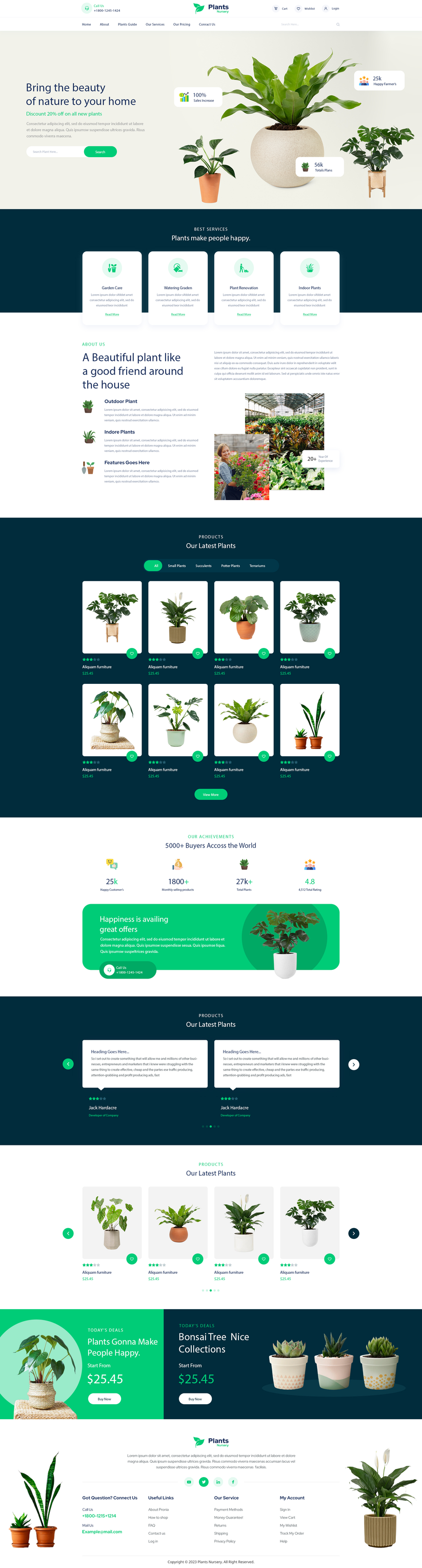 Plant WordPress Theme - Grow Your Online Presence – Misbah WP