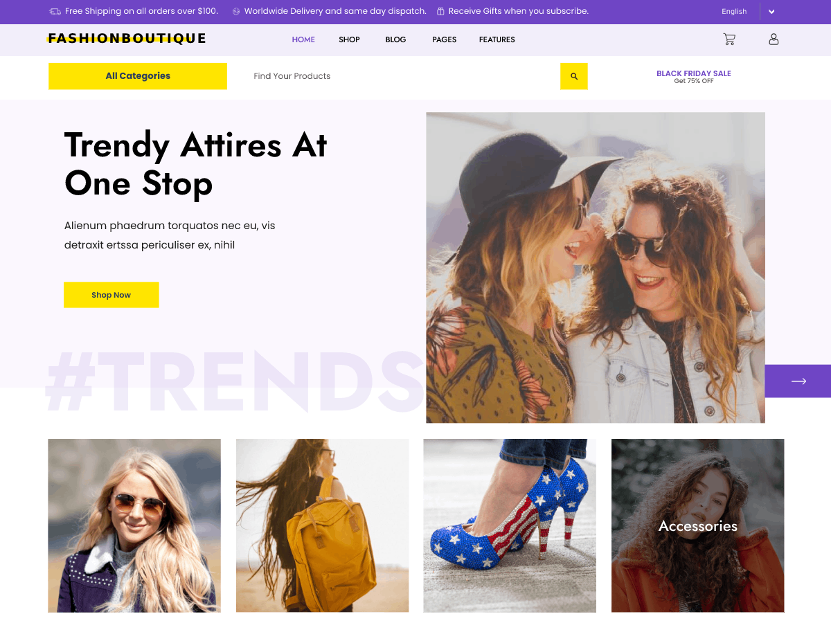 Premium Fashion Boutique WordPress Theme