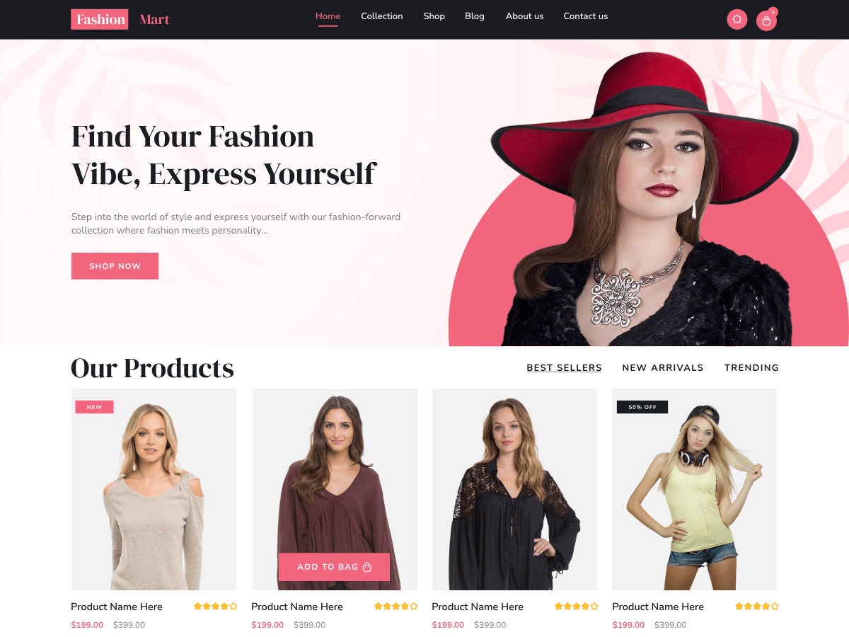 Fashion WordPress Theme