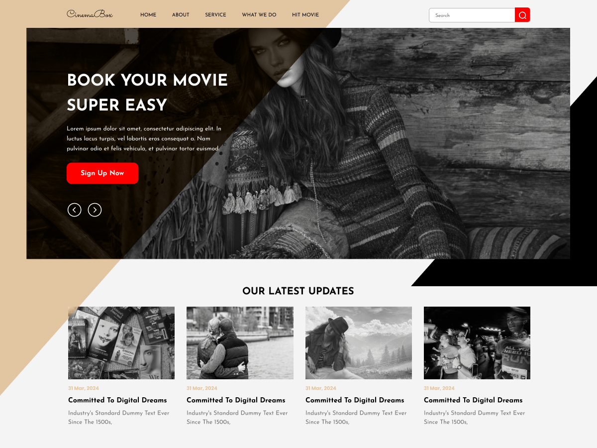 Movie Review WordPress Theme