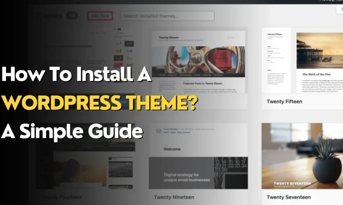 How to install a WordPress Theme? A simple Guide