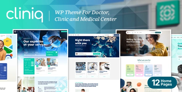 Cliniq - Doctor, Health & Medical WordPress Theme